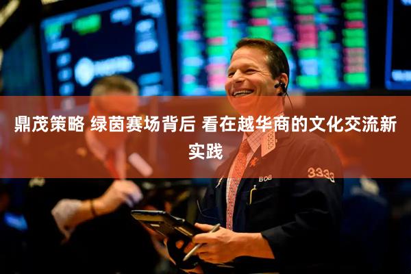 鼎茂策略 绿茵赛场背后 看在越华商的文化交流新实践